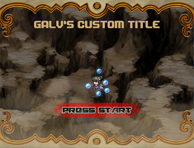 Galv’s Custom Title