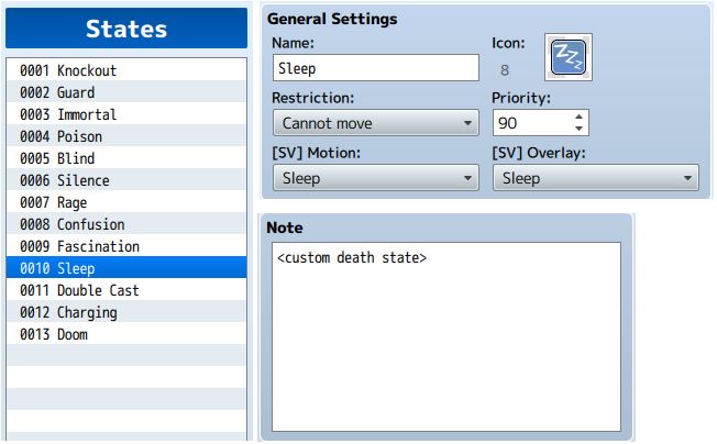 Hime Engine – Custom Death States