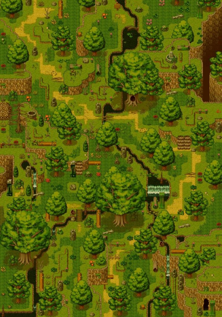 Forest Map Rails Game Forest Map - Game Dev Unlimited